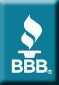 gutterandglass.com has an A rating with Better Business Bureau.